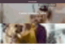 Tablet Screenshot of groomingtails.co.uk